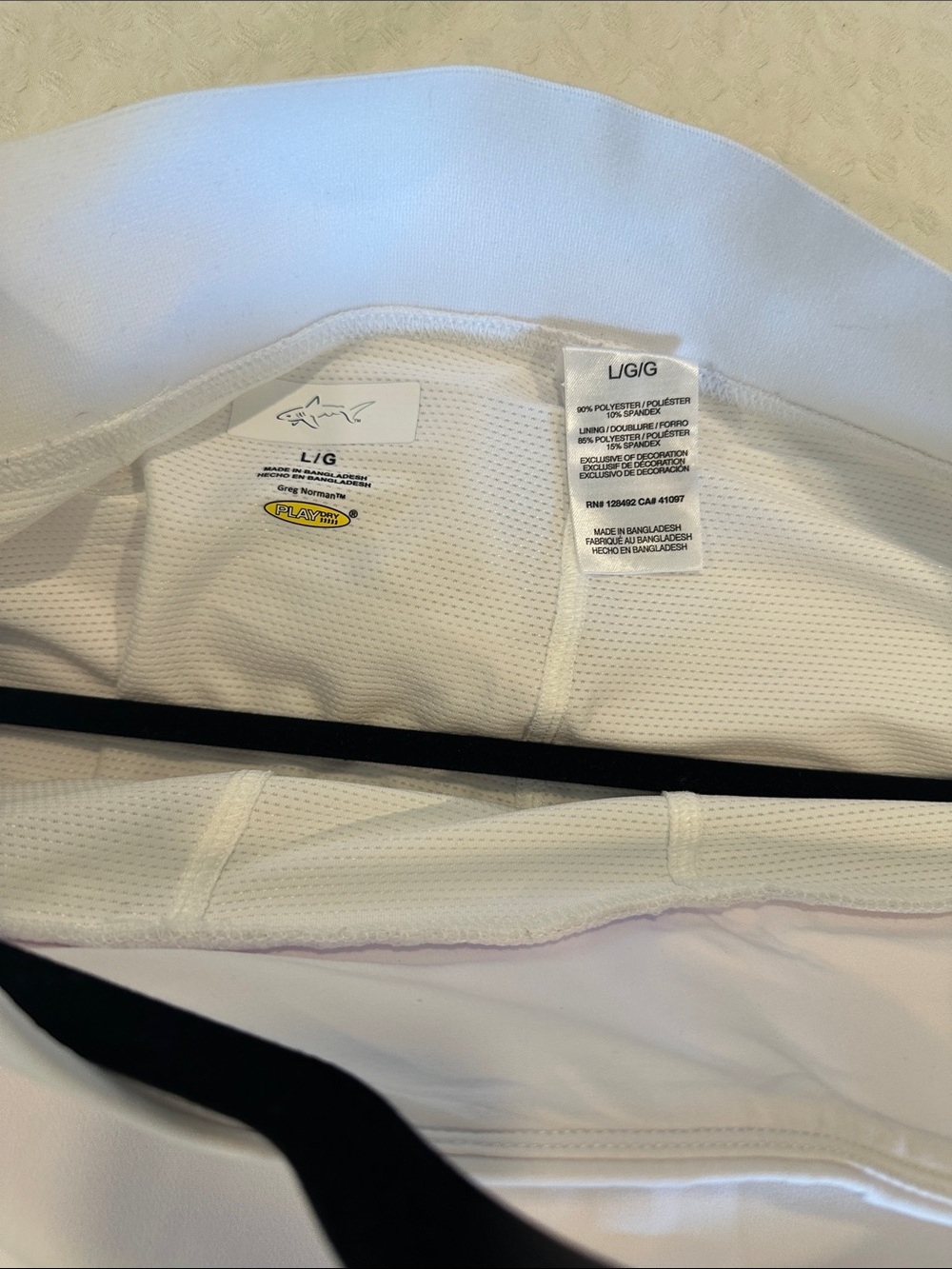 Greg Norman Collection White Women’s Golf Skort